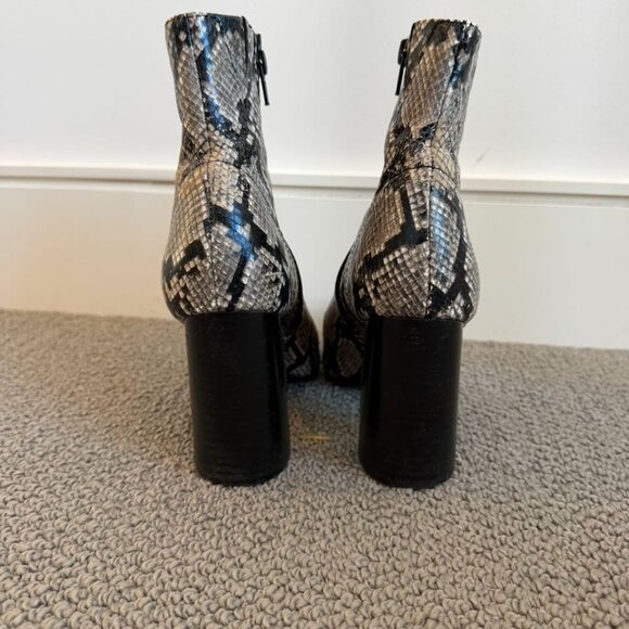 Jeffrey Campbell Snakeskin Booties - Size 7.5 - Picture 5 of 5